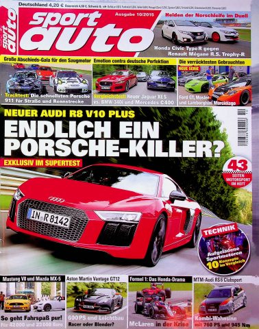 Deckblatt Sport Auto (10/2015)